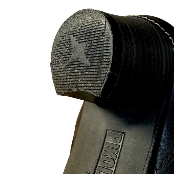 Pikolinos Lillie Black Brown Leather Pumps/Ankle Booties‎ Women's EU 36 (5.5-6) - Picture 6 of 16